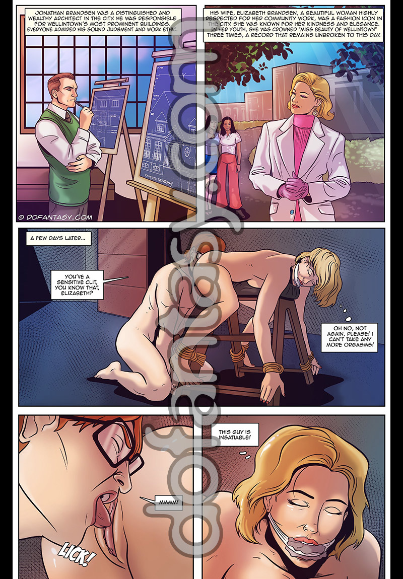 Drawing her into an private scenario that reflects his long-held fantasies and desire for domination