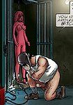 I ground her pretty face into my sticky crotch as I delivered my load - Stiletto horror den (fansadox 308) by Moffett