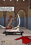 She was trained in sucking cock, taking pain, and suffering by her master, the cruel Prince Ahmed - Harem horror hell part 7 (fansadox 596) by Predondo