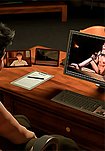 Some hardcore bondage viewing at his favorite website: real slaves, real pain - The headmistress (fansadox 597) by Arctoss