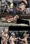 Watch as the poor defenceless women are bound gagged clamped and plugged - Breakdown (fansadox 624) by Rud3b0y, Celestin