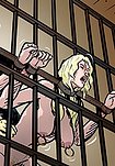 Held by the bandits in their remote hideout, the women face an atmosphere of fear and intimidation - Gentlemen's Club, The Origin (fansadox 637) by Predondo