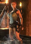 This man, a sadist who thrives on inflicting pain - The Misadventures of Sara Crofte (fansadox 644) by Sparkie Shock