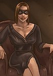 The comic explores themes of control, submission, and resilience as Belen navigates her traumatic ordeal - The Hostage 3 (fansadox 662) by Lilith