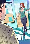 Dive into Gas Station, a chilling new comic where a desolate desert stop traps unsuspecting travelers in a web of depravity - Gas Station (fansadox 664) by Montal