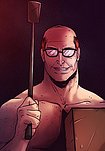 She faces a harrowing ordeal, trapped in a nightmarish world of psychological and physical challenges - The Wellintown Collector (fansadox 675) by Maxxx Art
