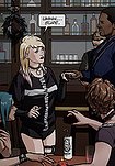 High heels, strict discipline, public use and the slow, intoxicating surrender of her old self - Gothic Butterfly (fansadox 714) by Kitty Hand, Sarenaph