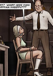 The narrative unfolds with gripping intensity, centering on the power dynamics between Lucy and her captors within a fictional, cartoon universe - The High Ride (fansadox 667) by Slasher