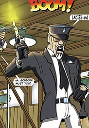 I was afraid of this, never send the monkey to bring you banana - Black van 7 Miami underground by Gary Roberts