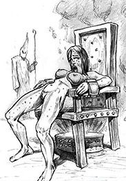 You witches have to be purified by fire - Burning at the stake by Rougin