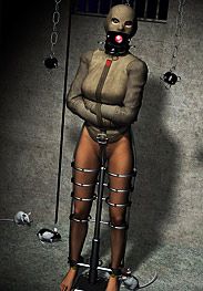 Well... welll... how's my beauty queen doing today? - 3D Bdsm by Marzello