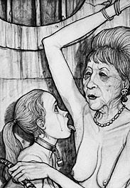 Then I'll be ready to whip you all night - Lezdom underground by Hines