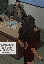 Andrey struggles to manage the consequences of her actions and the growing threat to his criminal empire - Bear's Lair 2 (fansadox 673) by Kitty Hand, Comixchef