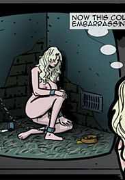 The bitch's tits are shaking, her cunt's twitching - Prison horror story part 3 (fansadox 366) by Predondo