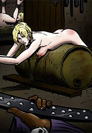 A sinister twist emerges when they discover her secret pleasure in their cruel punishment - The hotties next door 12 (fansadox 612) by Predondo