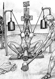 You fucking slut - Roman crucifixions by Marcus